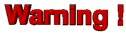 warning